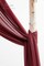 Wedding Arch Draping Fabric 2 Panels 20Ft Burgundy Chiffon Fabric Drapes Arbor Drapery Wedding Ceremony Reception Swag Dark Red Decorations
